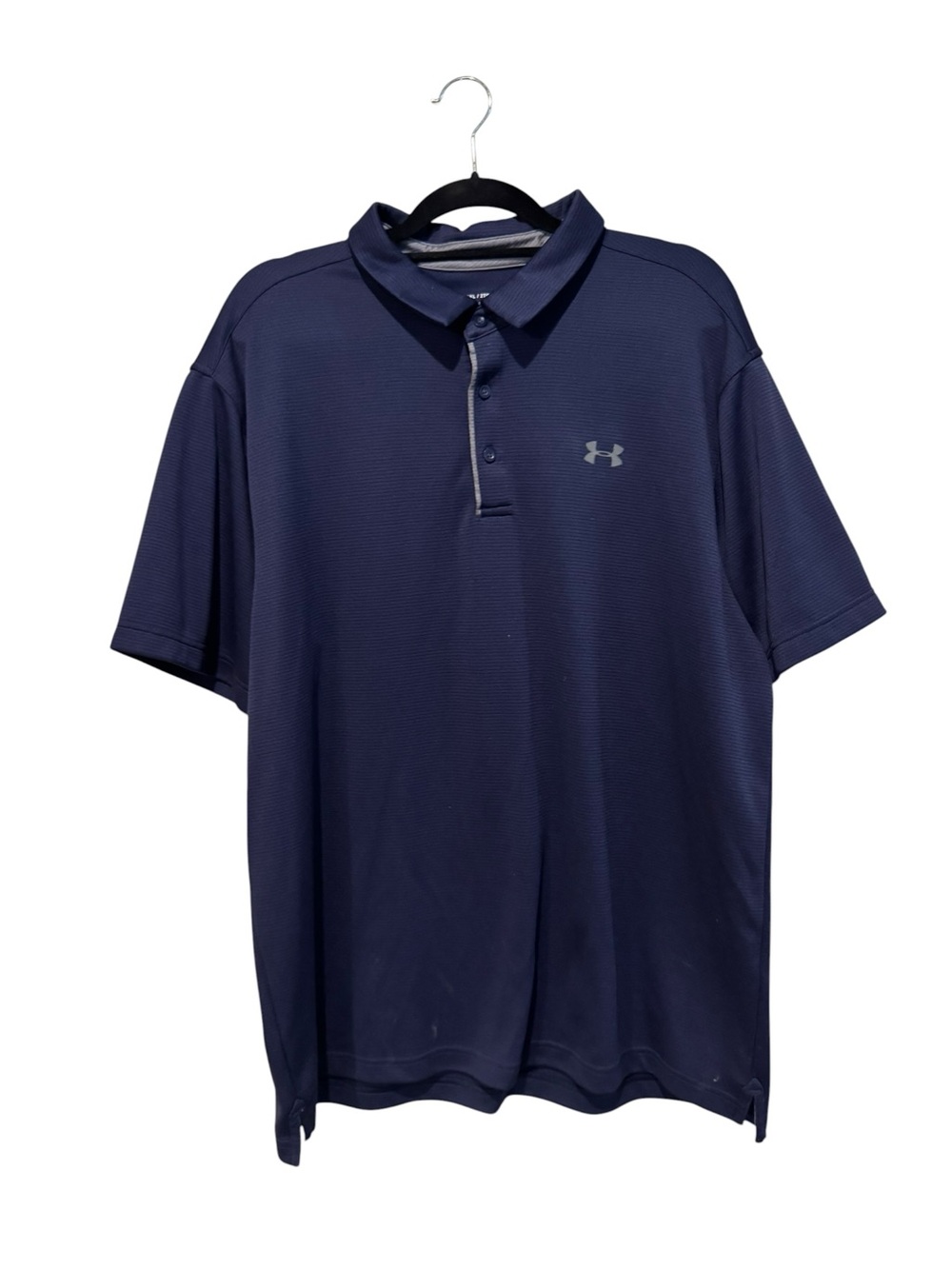 Under Armour Men's Navy Blue Polo Shirt